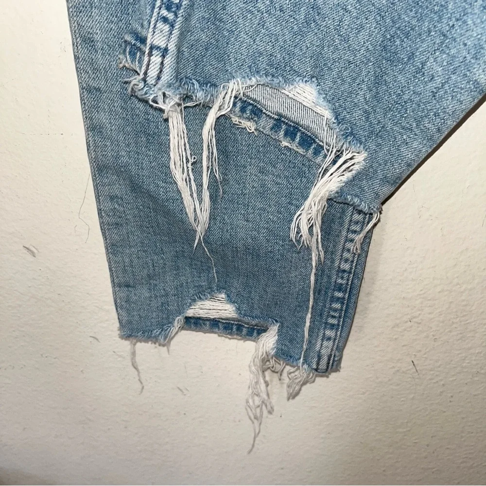 Mother Superior Denim The Flirt Fray I Confess Jeans Size 30 Straight Casual